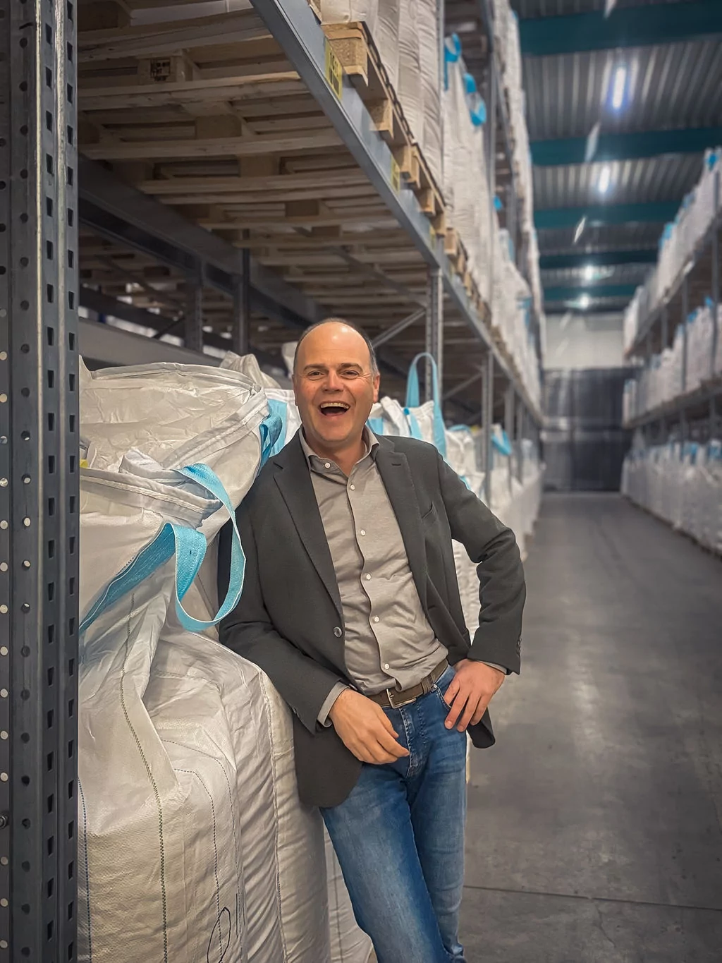 Een foto van Gerlof in de opslag